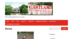 Desktop Screenshot of gartlandcdc.org